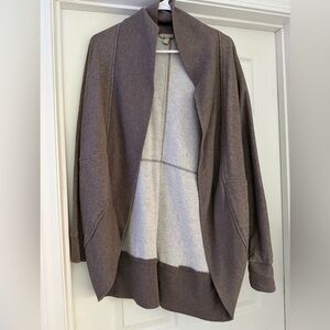 Banana Republic Brown Open-Front Cardigan